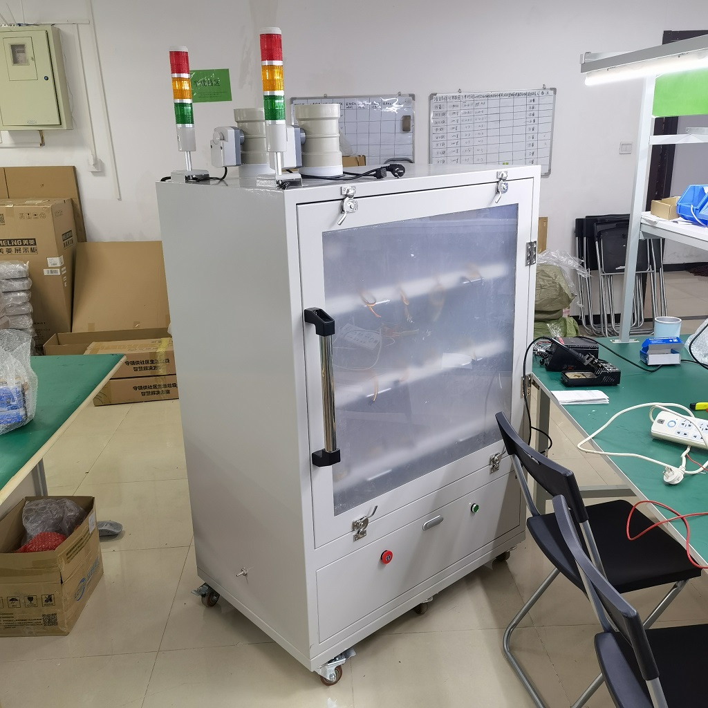 Methane Sensor Mass Production Testing Cabinet